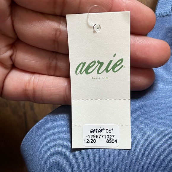 Aerie Full Coverage Navy Lace Bra 34C - Picture 6 of 7